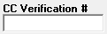 cc verification field